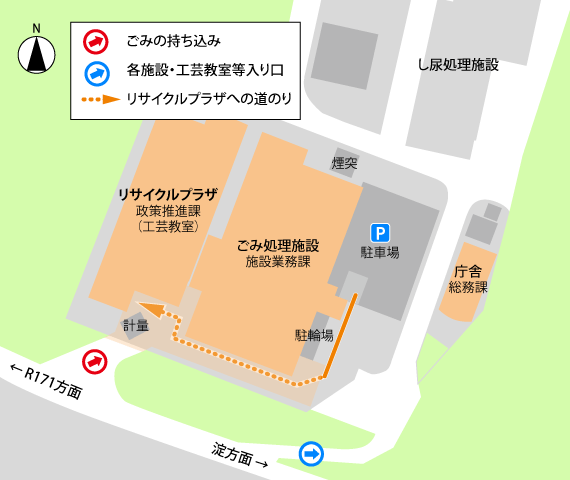 場内案内図